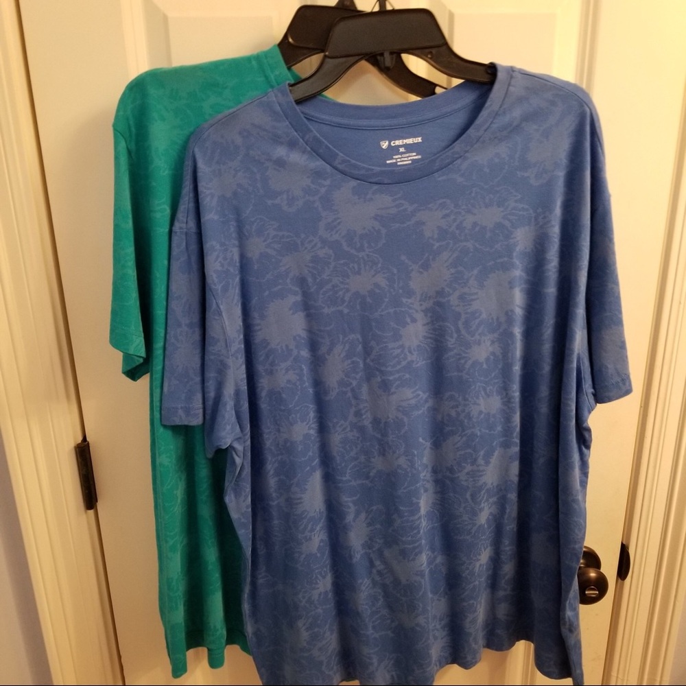 (2) NWT Cremieux shirts